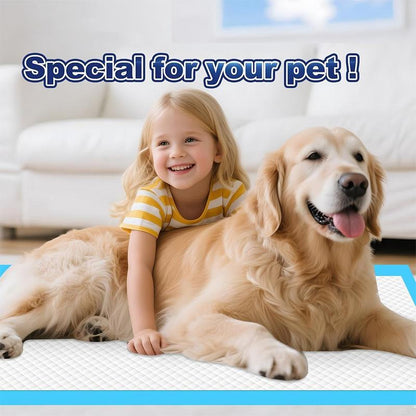Extra Large 34” x 28” Puppy Pads 100 Count – Super Absorbent Leak-Proof Dog Training Pee Pads Quick Dry