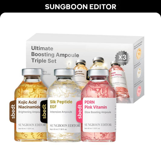 Silk Lifting Peptide Trio | Firming, Plumping & Smoothing Serum Set