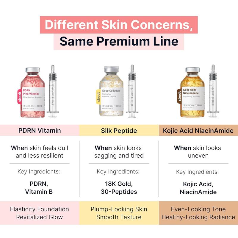 Silk Lifting Peptide Trio | Firming, Plumping & Smoothing Serum Set