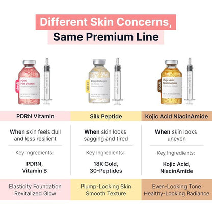 Silk Lifting Peptide Trio | Firming, Plumping & Smoothing Serum Set