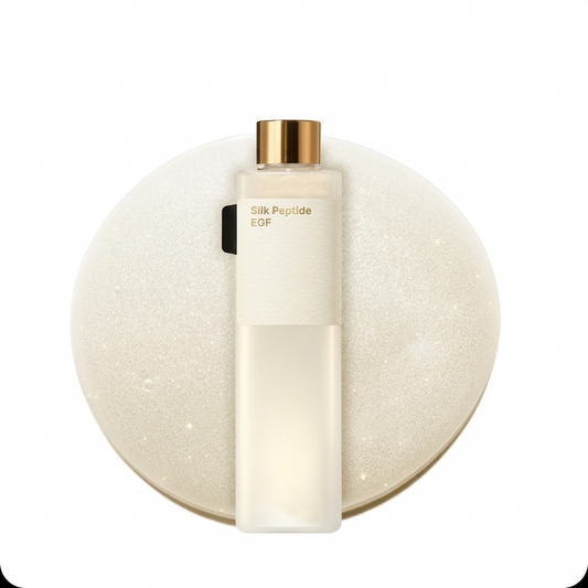 Silk Peptide EGF Anti-Aging Toner | 30 Peptides & Gold Ceramide, Firms Sagging Skin, Smooths Fine Lines, Boosts Radiant Youthful Plump Complexion